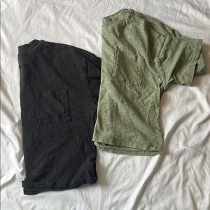 GAP Kids Short Sleeve Tees - Black and Green